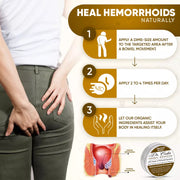 COLEHERBALS LLC 01 - Dr. Cole's Organic Hemorrhoid Balm Herbal White Smoke