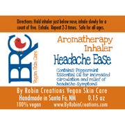 By Robin Creations Headache Ease Aromatherapy Inhaler Aromatherapy Chocolate Plastic - without a keychain,Plastic - with a keychain,Bamboo (100% Plastic-Free & Zero Waste)