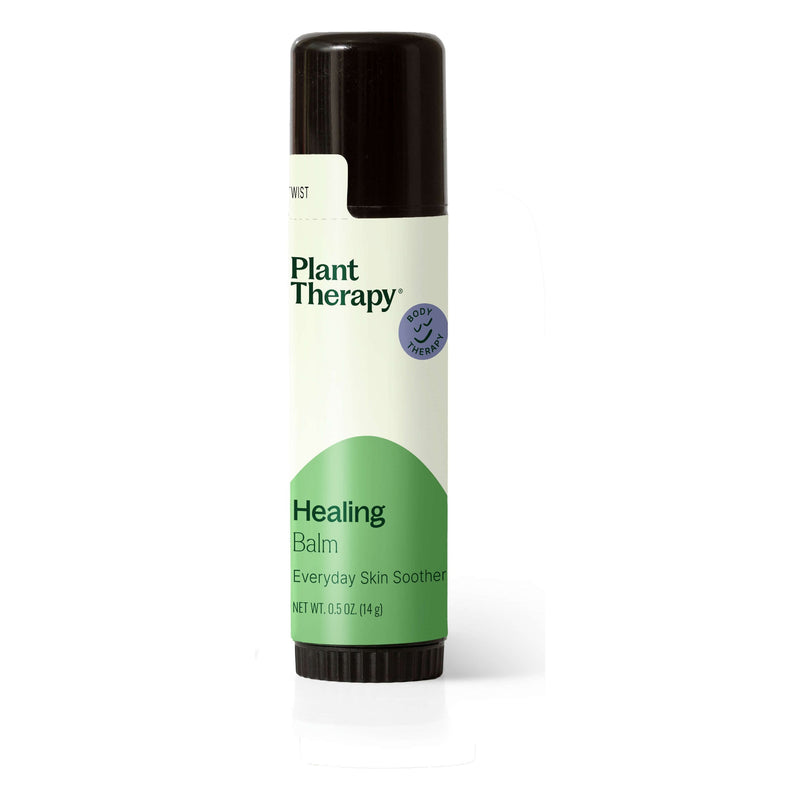 Plant Therapy Healing Balm Stick Body Care Black 0.5 oz