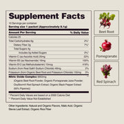Snap Supplements Heart Beets Stick Packs Antique White