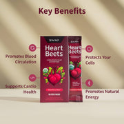 Snap Supplements Heart Beets Stick Packs Light Gray