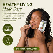 Snap Supplements Heart Health & Cholesterol Health Bundle Misty Rose