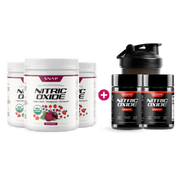 Snap Supplements Heart Health Package with FREE Shaker Black