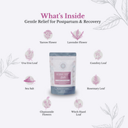 Euphoric Herbals Herbal Sitz Bath Postpartum Herbal Bath White Smoke 4oz