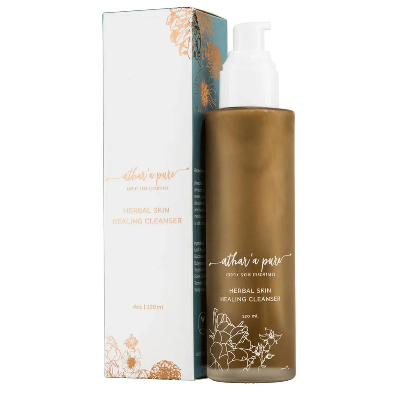 Athar'a Pure Herbal Skin Healing Cleanser (100% Natural, Vegan, Organic) Face Dark Slate Gray