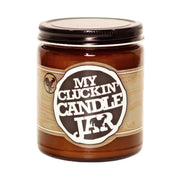 My Cluck Hut Hickory & Suede | My Cluckin’ Candle Jar Candles White Smoke