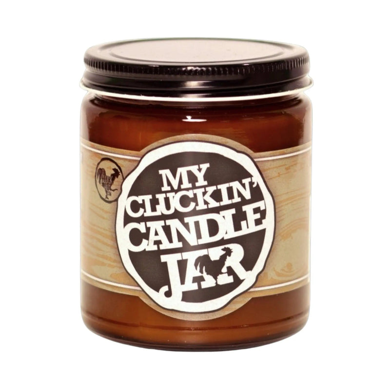My Cluck Hut Hickory & Suede | My Cluckin’ Candle Jar Candles White Smoke