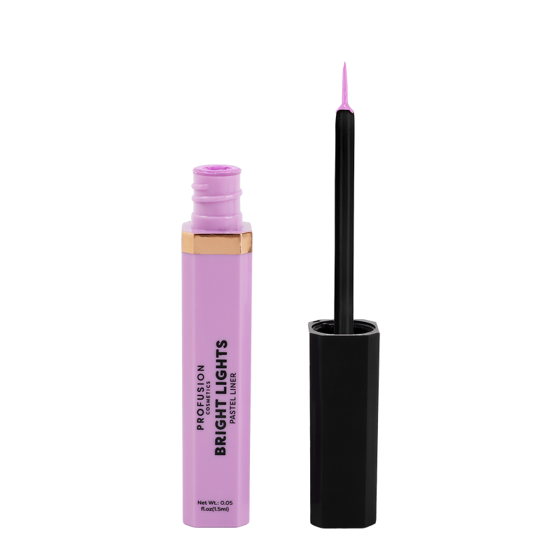 Profusion Cosmetics Bright Lights | Neon & Pastel Graphic Liners Eyes Black Lavender