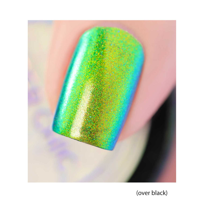 UberChic Beauty Holo Aurora Powder Light Gray