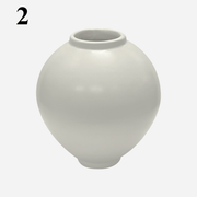 Coréelle House of Dohwa Moon Jar Rice Bran Candle 320g 1ea Candle White Smoke Moon Jar Rice Bran Candle Ver. 2