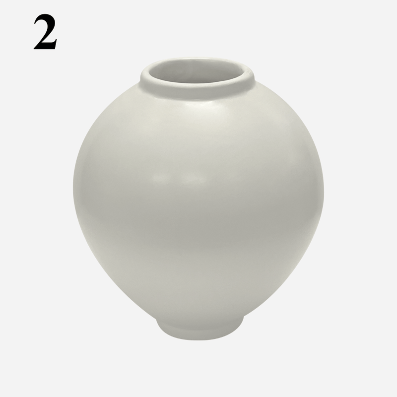 Coréelle House of Dohwa Moon Jar Rice Bran Candle 320g 1ea Candle White Smoke Moon Jar Rice Bran Candle Ver. 2