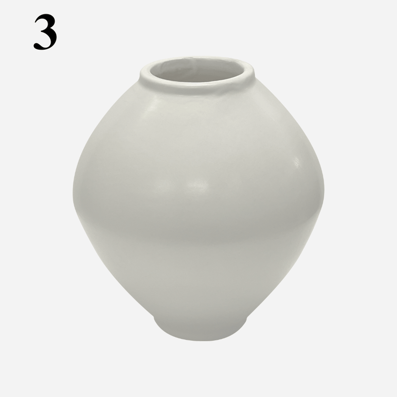 Coréelle House of Dohwa Moon Jar Rice Bran Candle 320g 1ea Candle White Smoke Moon Jar Rice Bran Candle Ver. 3