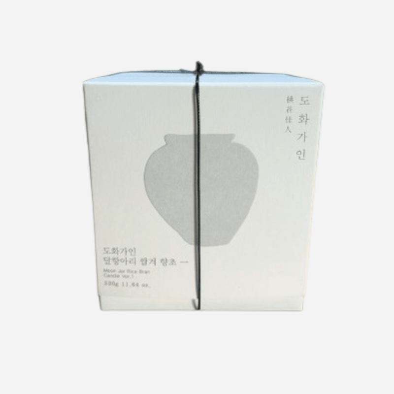 Coréelle House of Dohwa Moon Jar Rice Bran Candle 320g 1ea Candle Light Gray Moon Jar Rice Bran Candle Ver. 1,Moon Jar Rice Bran Candle Ver. 2,Moon Jar Rice Bran Candle Ver. 3