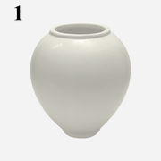 Coréelle House of Dohwa Moon Jar Rice Bran Candle 320g 1ea Candle White Smoke Moon Jar Rice Bran Candle Ver. 1