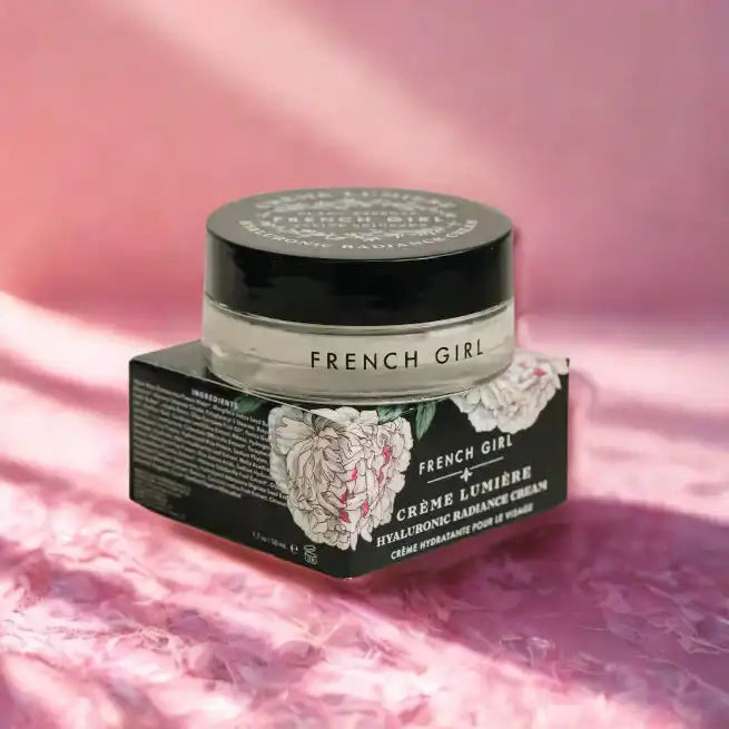 FRENCH GIRL Hyaluronic Radiance Cream - Crème Lumière Skin Care Rosy Brown 50 mL,15 ml