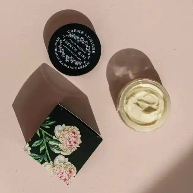 FRENCH GIRL Hyaluronic Radiance Cream - Crème Lumière Skin Care Tan 50 mL,15 ml