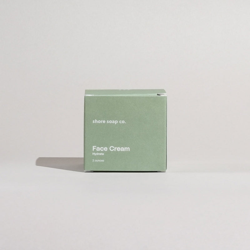 Shore Soap Co. Hydrate Face Cream Face Dark Sea Green