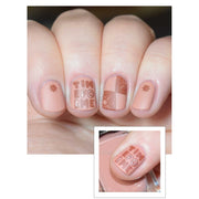UberChic Beauty Happy To Hygge Stamping Plate Gray