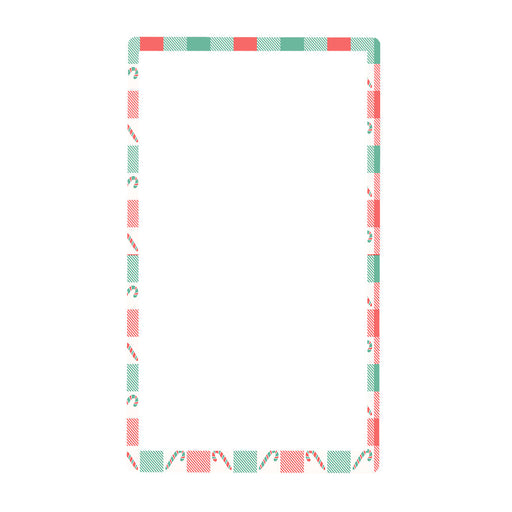 Peelz Peppermint Plaid Sticker for the Beta Bionics iLet – Pump Peelz Peelz/Stickers White Smoke Front Peelz