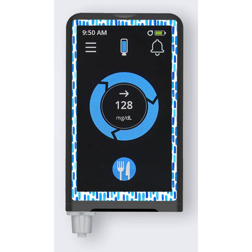 Peelz Level Lines Sticker for the Beta Bionics iLet – Pump Peelz Peelz/Stickers Black Front Peelz