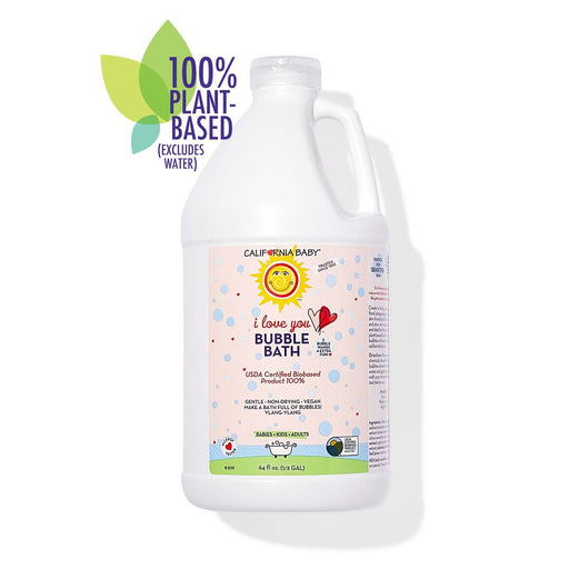 California Baby I Love You™ Bubble Bath Bubble Bath White Smoke 64oz/half gallon