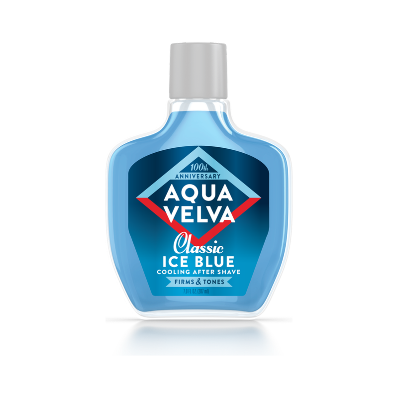 Aqua Velva Aqua Velva After Shave Classic Ice Blue Scent 7 Fl. Oz. After Shave Light Gray