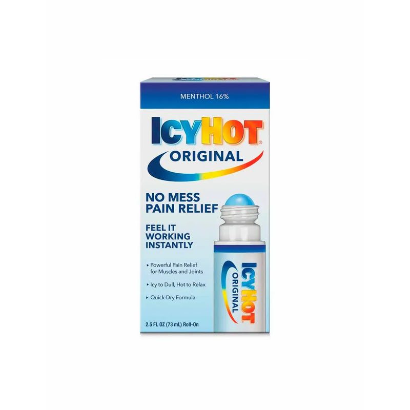 Icy Hot Icy Hot Medicated Max Strength No Mess 73ml Health Care Light Blue