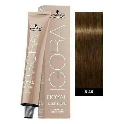 Schwarzkopf Schwarzkopf Igora Royal Hair Color  6-46  2.1oz Hair Color Dark Gray