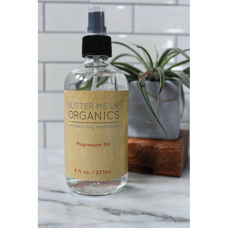 Butter Me Up Organics Magnesium Oil Spray Extra Strength / Magnesium Deficiency Body Gray Unscented,add lavender,add chamomile,add other oil/combo