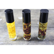 Butter Me Up Organics Organic Essential Oil Perfume / Perfume Oil/ Essential Oils / Herbal Oils/ Roll On Perfume / Happy Scent Body Gray