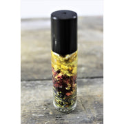 Butter Me Up Organics Organic Essential Oil Perfume Blend / Perfume Oil / Organic Perfume / Lavender / Vanilla / Patchouli / Hippie Oil Blend / Roll on perfume Body Gray