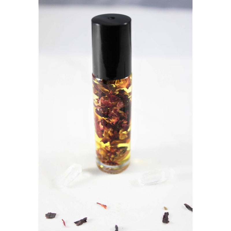 Butter Me Up Organics Organic Perfume Oil / Organic Essential Oil Blend / Organic Essential Oils / Roll on Perfume / Perfume Oil / Glass Bottle / Herbal Healing Body White Smoke