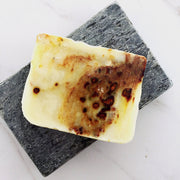 Butter Me Up Organics Balthazar All Over Bar / Organic Soap Vegan Soap Light Gray Balthazar Bar,Balthazar Bar + Stained Wood Bamboo Soap Dish