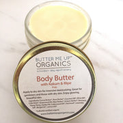Butter Me Up Organics Organic Body Butter / Gardener's Hands / Gardner's Therapy / Elbow Lotion / Heel Lotion / Dry Skin / Dry Hands / Foot Lotion / Hydrating Body Light Gray