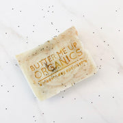 Butter Me Up Organics Lemon Poppyseed / VEGAN soap / PALM FREE / Exfoliating Soap / Scrub Soap Soap Antique White Lemon Poppyseed Soap