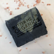 Butter Me Up Organics Organic Lemongrass Mint with Activated Charcoal and French Green Clay / VEGAN SOAP / PALM FREE Soap Dark Slate Gray Lemongrass Mint Soap,Lemongrass Mint Soap + Stained Wood Bamboo Soap Dish