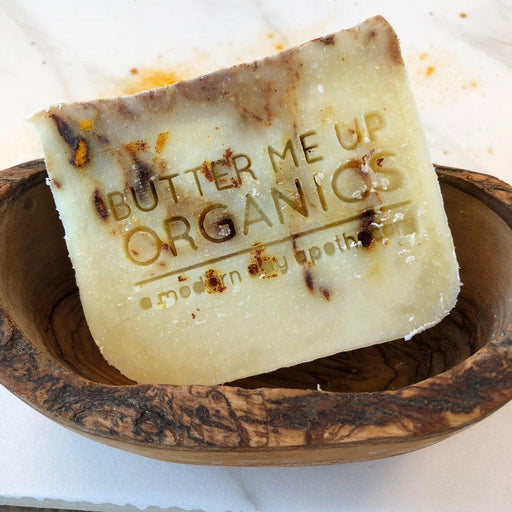 Butter Me Up Organics Balthazar All Over Bar / Organic Soap Vegan Soap Light Gray Balthazar Bar