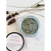 Butter Me Up Organics Arm Pit Detox / Armpit Detox / Arm Pitt Detox / Natural Deodorant Transition Body Light Gray
