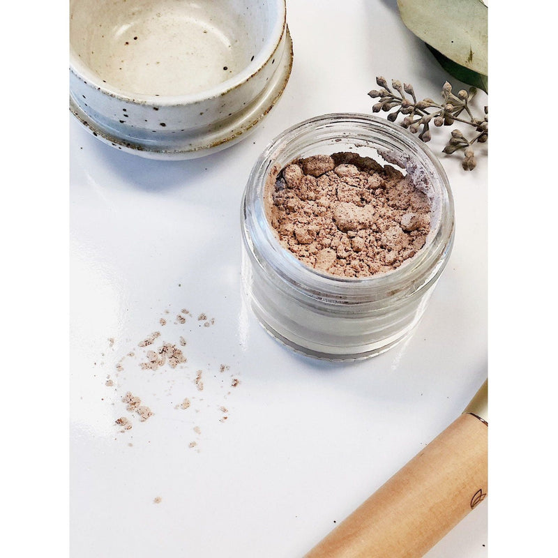 Butter Me Up Organics Organic Finishing Powder Setting Makeup Light Gray