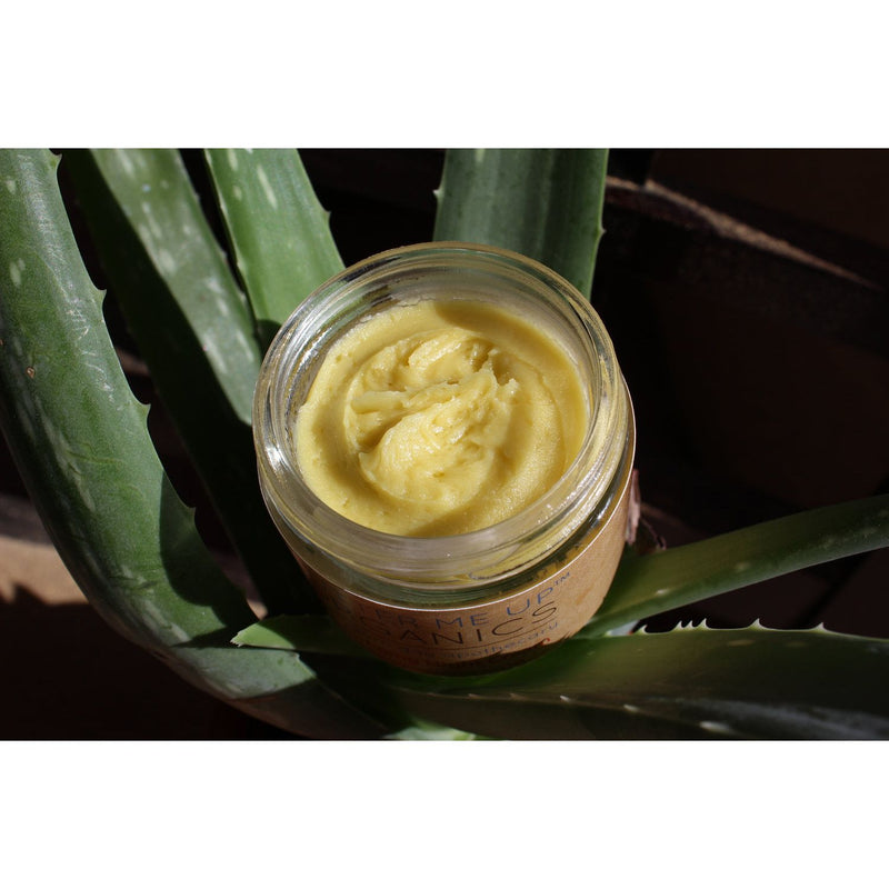 Butter Me Up Organics Anti Aging Night Cream Face Moisturizer Organic Green Tea Face Dark Khaki