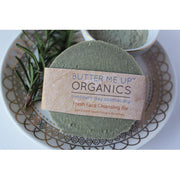 Butter Me Up Organics Face Wash Facial Cleansing Bar with French Green Sea Clay Face Dim Gray