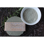 Butter Me Up Organics Face Wash Facial Cleansing Bar with French Green Sea Clay Face Dark Slate Gray