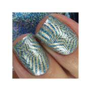 UberChic Beauty Just An Illusion Stamping Plate Dim Gray