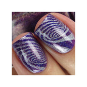 UberChic Beauty Just An Illusion Stamping Plate Dim Gray