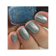 UberChic Beauty Just An Illusion Stamping Plate Dim Gray