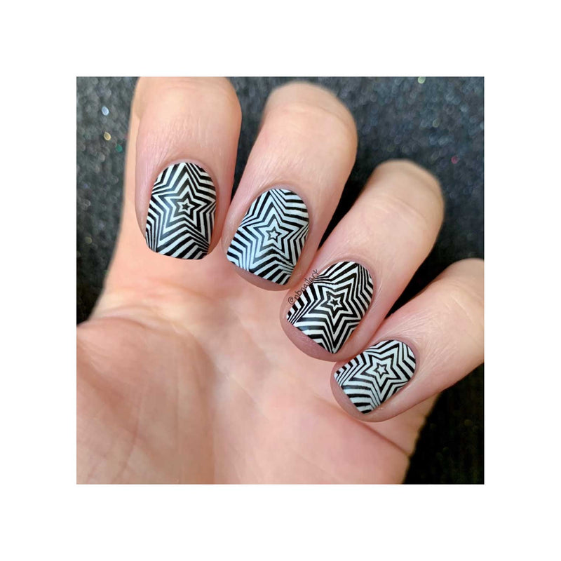UberChic Beauty Just An Illusion Stamping Plate Tan