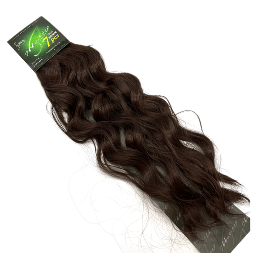 VIP Extensions Illusions Collection Flamingo Clip-On (7 Pieces) Hair Extension White Smoke 1 - Jet Black,2 - Dark Brown,4 - Medium Brown,6 - Chestnut Brown,613 - Platinum Blonde,8 - Medium Ash Brown,1B,F27/613,P4/27,P4/30