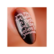 UberChic Beauty Halloween-08 Stamping Plate Rosy Brown