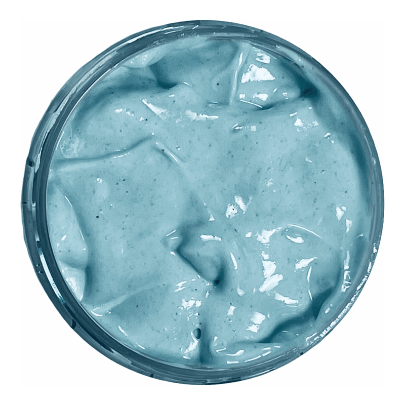 Curls & Potions Blends Blue Majik Leave In & Deep Conditioning Smoothie Conditioner Medium Aquamarine JAR,REFILL PACK 8oz