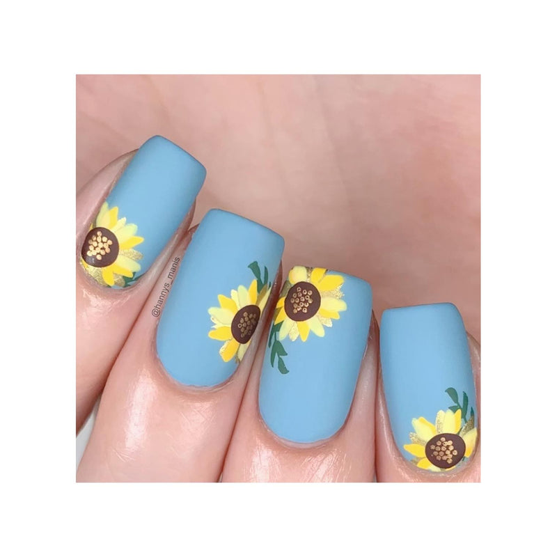 UberChic Beauty What A Wonder-Fall World Stamping Plate Rosy Brown